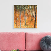 ビーチフォレストバイグスタフクリムトファインアートキャンバス印刷 キャンバスプリント (インサイチュ (リビング))