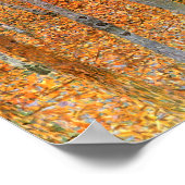 ビーチフォレストバイグスタフクリムトファインアートポスタープリント ポスター (角)