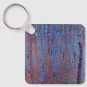 ビーチフォレストバイグスタフクリムトヴィンテージアールヌーボー キーホルダー (正面)