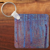 ビーチフォレストバイグスタフクリムトヴィンテージアールヌーボー キーホルダー (正面)