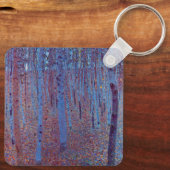 ビーチフォレストバイグスタフクリムトヴィンテージアールヌーボー キーホルダー (裏面)