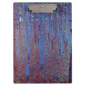 ビーチフォレストバイグスタフクリムトヴィンテージアールヌーボー クリップボード (正面)