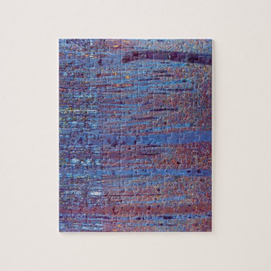 ビーチフォレストバイグスタフクリムトヴィンテージアールヌーボー ジグソーパズル (縦)