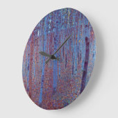 ビーチフォレストバイグスタフクリムトヴィンテージアールヌーボー ラージ壁時計 (傾斜)