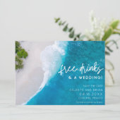 ビーチフリー飲結婚み物の写真保存日時 セーブザデート (スタンド正面)