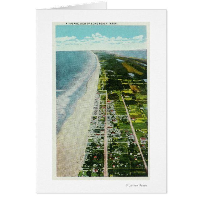 ビーチフロントの空中表示 (正面)