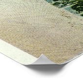 ビーチフロントの空中表示 ポスター (角)