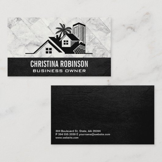 ビーチフロントプロパティ | 不動産仲介業者 名刺 (正面/裏面)