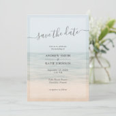 ビーチフロントヴィンテージハワイアン結婚写真 セーブザデート (スタンド正面)