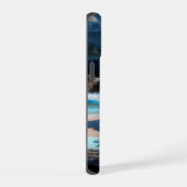 ビーチフロント海波風景1 iPhone 15ケース (右側面)