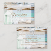 ビーチフロント結婚ズ エンクロージャーカード (正面/裏面)