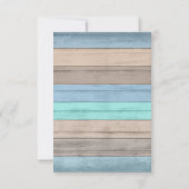 ビーチフロント結婚ドルフィンの – 日付を保存 セーブザデート (裏面)