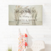 ビーチフローラアー結婚チ 横断幕 (インサイチュ)