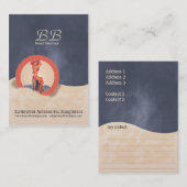 ビーチブティック – 名刺 (正面/裏面)