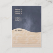 ビーチブティック – 名刺 (裏面)