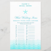 ビーチブライダルシャワーゲ航海のーム、マーメイド (正面)