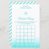 ビーチブライダルシャワーゲ航海のーム、マーメイド (正面/裏面)