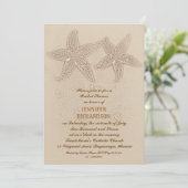 ビーチブライダルシャワー招待状 招待状 (スタンド正面)