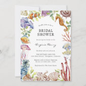 ビーチブライダルシャワー招待状 招待状 (正面)