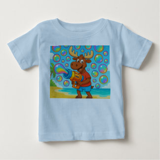 ビーチブラスター・ムース バブル・ファンTシャツ 子供用 ベビーTシャツ
