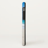 ビーチブリストロピカルブルー海名前をカスタムする Case-Mate iPhoneケース (裏面/左)