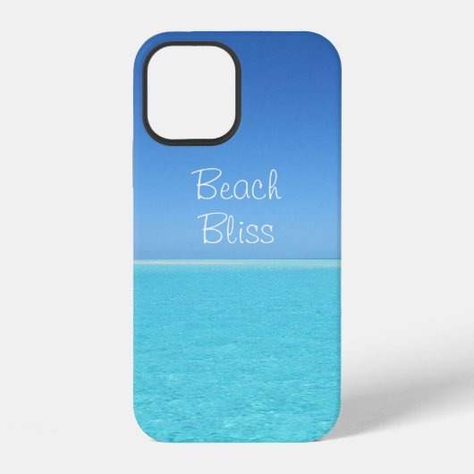 ビーチブリスビーチシーン iPhoneケース (裏面)