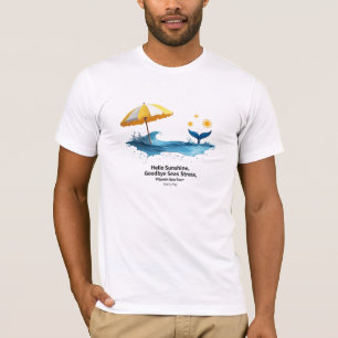 ビーチブリス「ビタミン海」プレミアムグラフィック Tシャツ