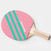 ビーチブリーズノスタルジックストライプな名前 卓球ラケット (横)