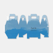 ビーチブルーウォーター結婚カラー フェイバーボックス (折り畳みなし)