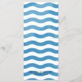 ビーチブルーウォーター結婚カラー メニュー (裏面)