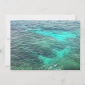 ビーチブルーウォーター退職パーティー 招待状 (裏面)