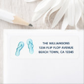 ビーチブルービーチサンダル ラベル (インサイチュ)