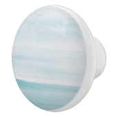 ビーチブルー水彩セラミックノブ セラミックノブ (右)