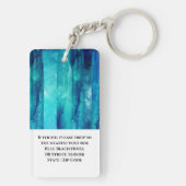 ビーチブルー海シーウェーブウォーターリゾート キーホルダー (裏面)