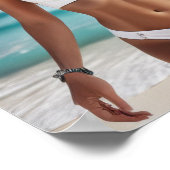 ビーチブロンドのピンアップ ポスター (角)