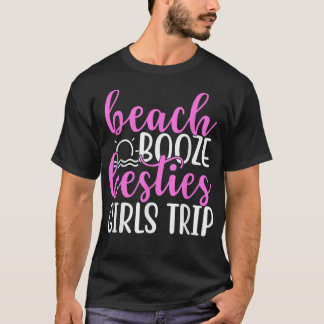 ビーチブーズベスティーガールズトリップBFFとガールズバカティ Tシャツ