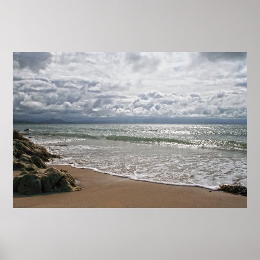 ビーチプリント ポスター (正面)