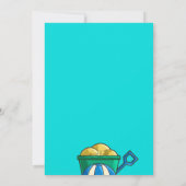 ビーチプレイ招待状 招待状 (裏面)