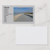 ビーチプロファイルカード 名刺 (正面/裏面)