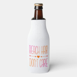 ビーチヘアあり気に |オレンジとピンク ボトルクーラー