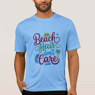 ビーチヘアあり気に Tシャツ