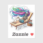 ビーチヘアが気にない – スケルトン シール (シート)