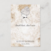 ビーチヘアブリーズメイドスクルンチホルダー エンクロージャーカード (正面)