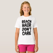 ビーチヘア気にはない、休暇Tシャツ Tシャツ (正面フル)