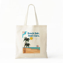 ビーチヘア気にDon't.toteバッグ