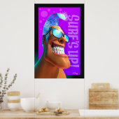 ビーチヘッド – サーフのアップ! ポスター (キッチン)