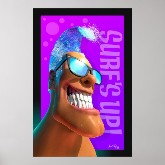 ビーチヘッド – サーフのアップ! ポスター (正面)