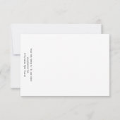 ビーチベお洒落ーブピンクフラミンゴ1号 サンキューカード (裏面)