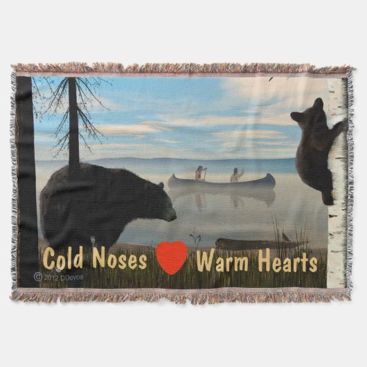 ビーチベア スローブランケット (正面)