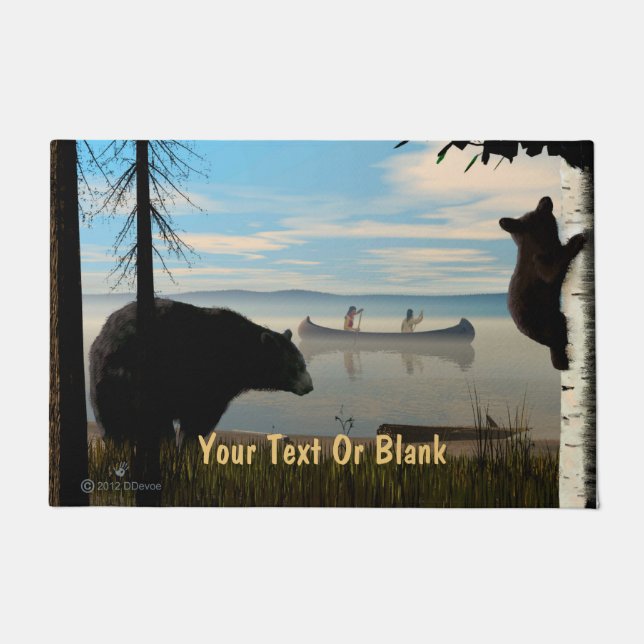 ビーチベア ドアマット (正面)